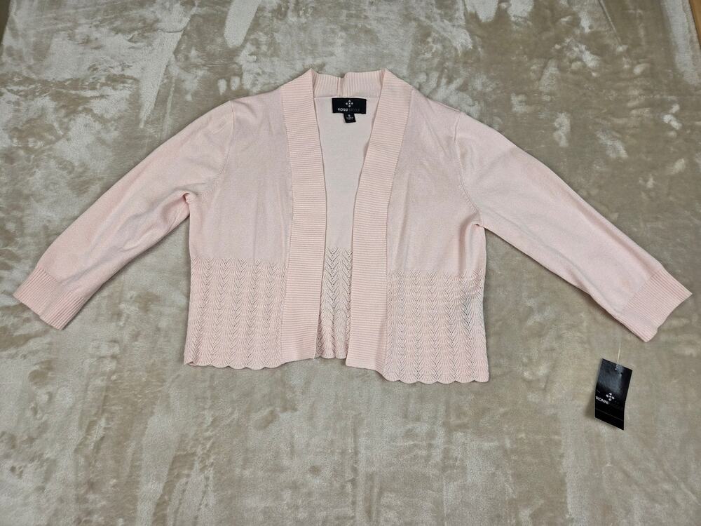Ronni Nicole Blush Cardigan